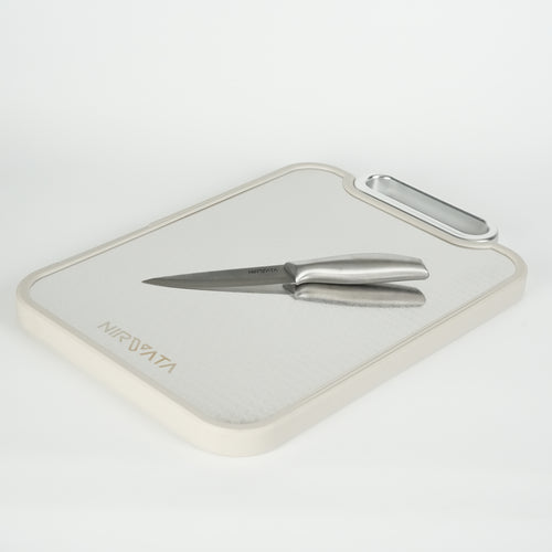 Stainless Steel Cutting Board Set, SS304 Cutting Board with Chef Knife