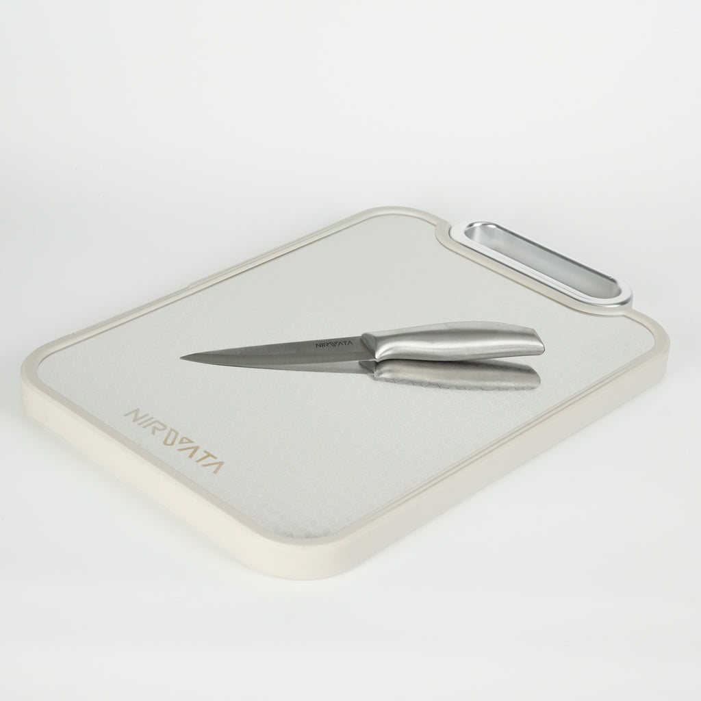 Titanium Cutting Board Set, Titanium Cutting Boards for Kitchen with Chef Knife
